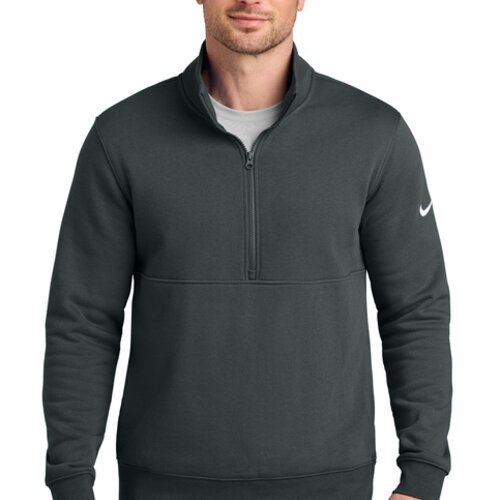 Club Fleece Sleeve Swoosh 1/2 Zip Thumbnail