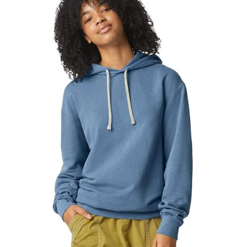 Unisex Garment-Dyed Lightweight Hooded Sweatshirt Thumbnail