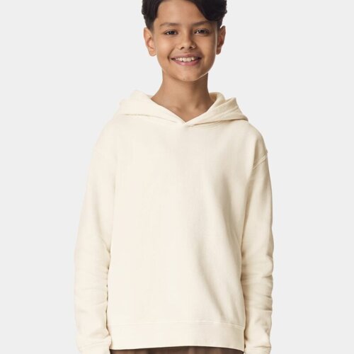 Youth Garment-Dyed Lightweight Hooded Sweatshirt Thumbnail