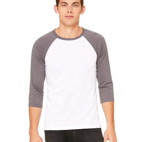 Unisex Three-Quarter Sleeve Baseball Tee Thumbnail