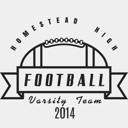 Football Template DNT001 BW Thumbnail