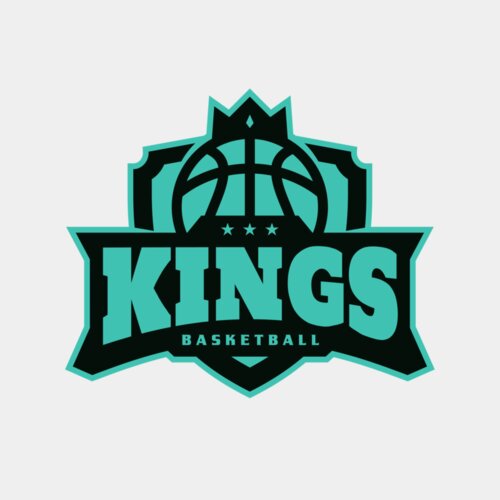 Kings Basketball Logo Template Thumbnail