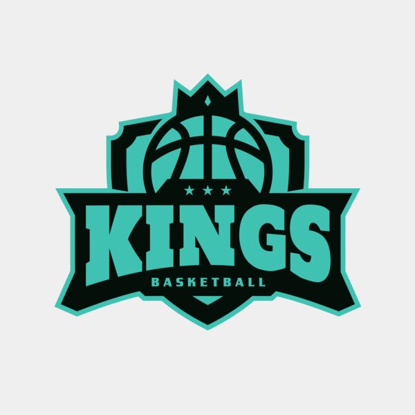 Kings Basketball Logo Template Thumbnail