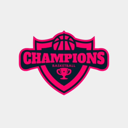 Champions Basketball League logo template Thumbnail
