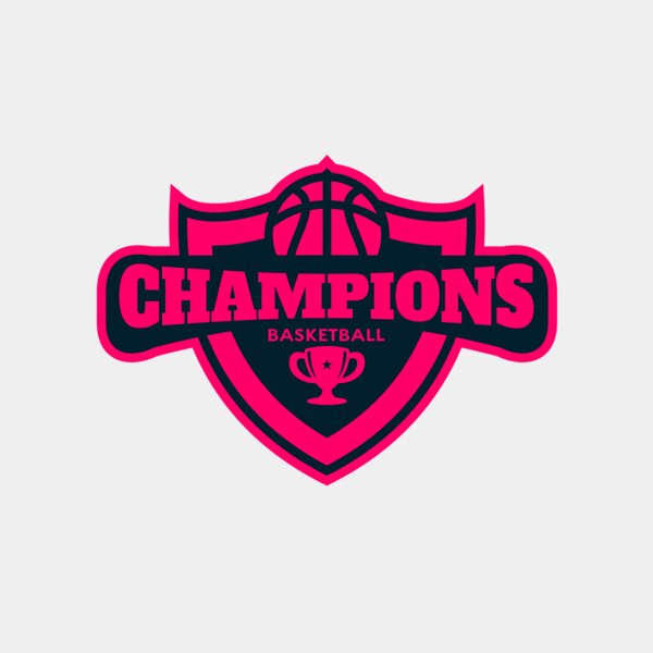 Champions Basketball League logo template Thumbnail