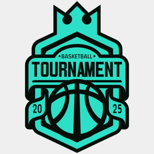 Tournament Basketball logo template 03 Thumbnail