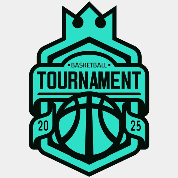 Tournament Basketball logo template 03 Thumbnail
