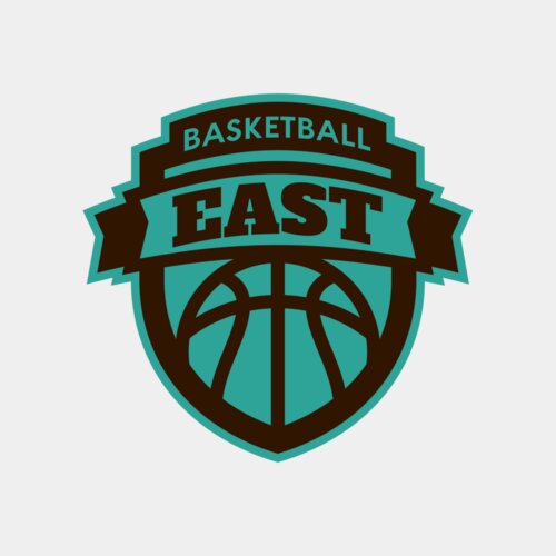 East Basketball logo template Thumbnail