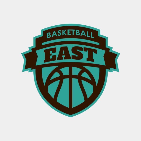 East Basketball logo template Thumbnail