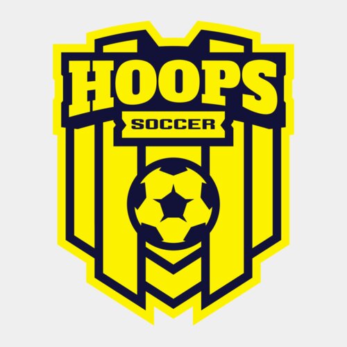 Hoops Soccer logo template Thumbnail