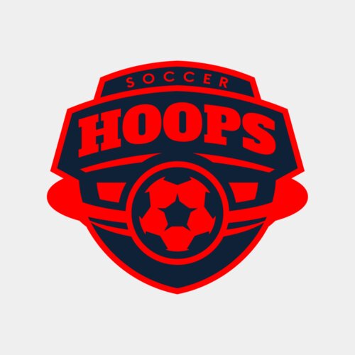 Hoops Soccer logo template 02 Thumbnail