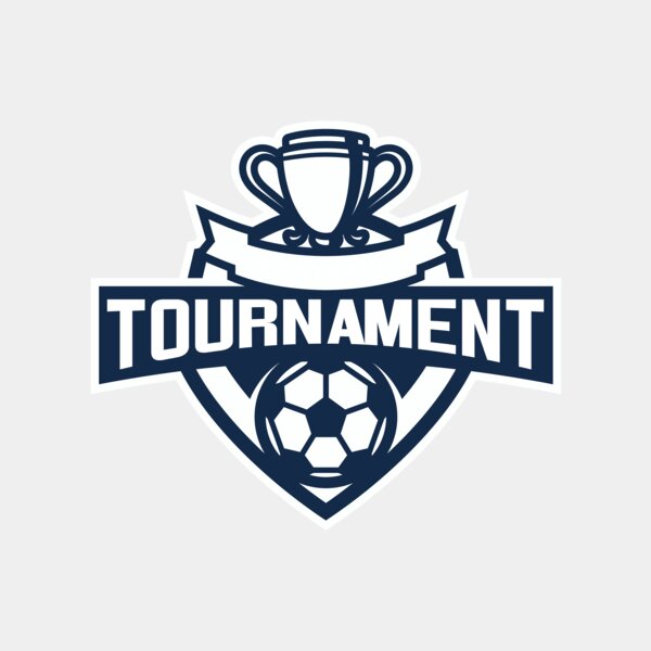 Tournament Football logo template 03 Thumbnail