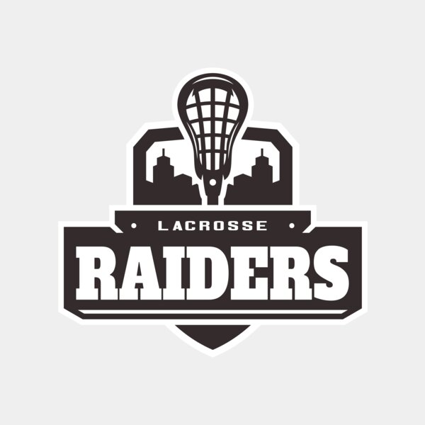 Raiders Lacrosse Logo Template Thumbnail