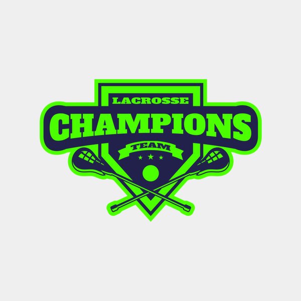 Champions Lacrosse Team Logo Template	 Thumbnail