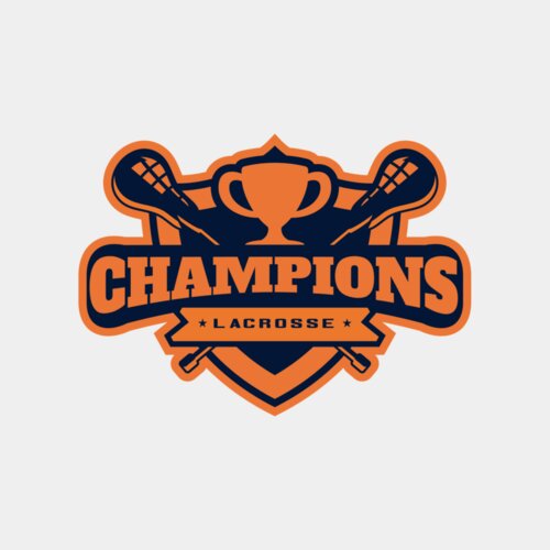 Champions Lacrosse Logo Template Thumbnail