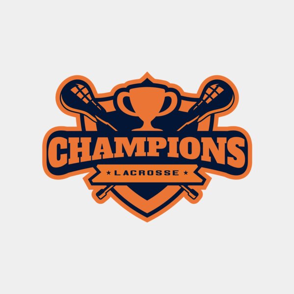 Champions Lacrosse Logo Template Thumbnail
