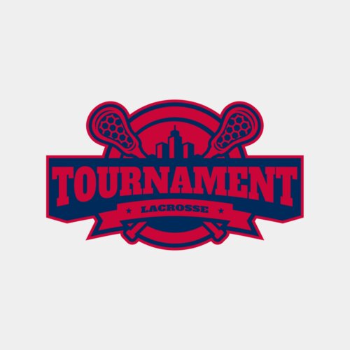 Tournament Lacrosse Logo Template Thumbnail