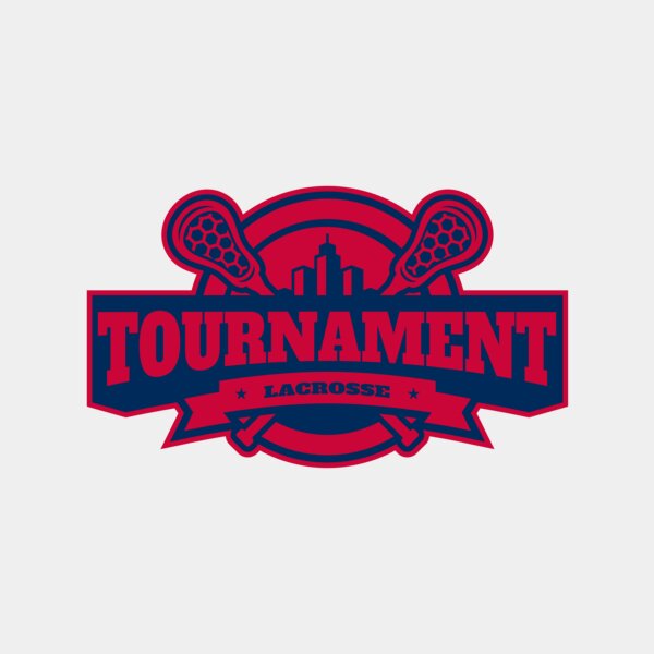 Tournament Lacrosse Logo Template Thumbnail