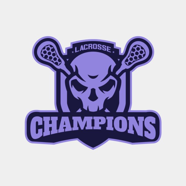 Champions Lacrosse Logo Template 02 Thumbnail