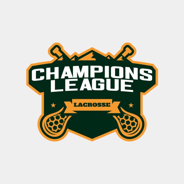Champions League Lacrosse Logo Template Thumbnail