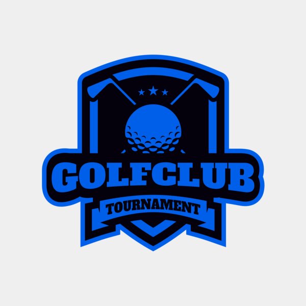 Golf Club Tournament logo template 03 Thumbnail