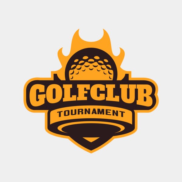 Golf Club Tournament logo template 04 Thumbnail