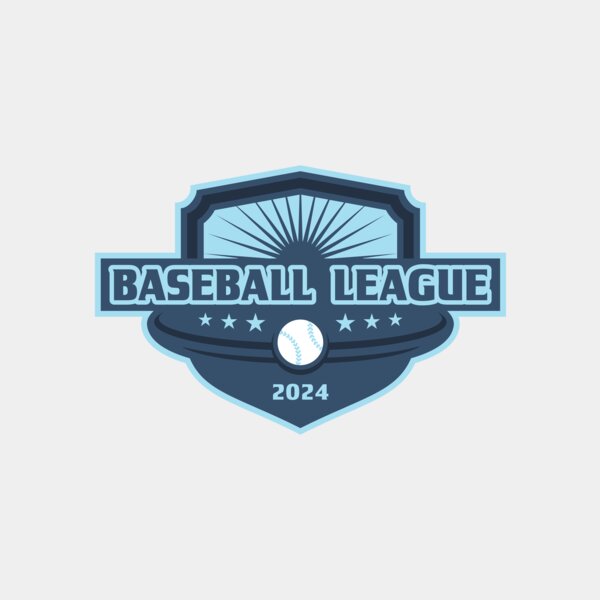 Baseball League Logo 01 Thumbnail