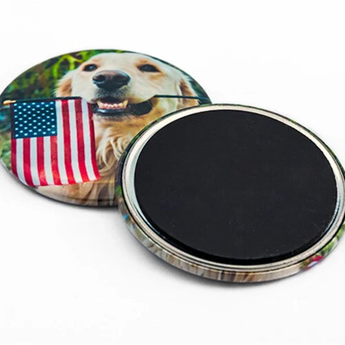 Custom Button Magnet Thumbnail