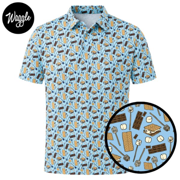 Want S'more Men's Polo Thumbnail