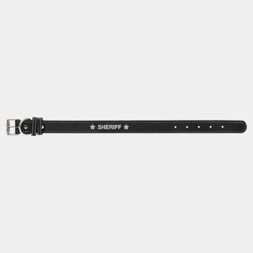 Personalized Leatherette Dog Collar - Small Thumbnail