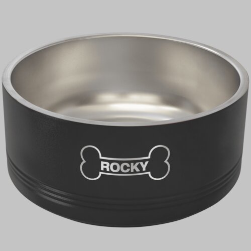 Polar Camel 64 oz. Personalized Pet Bowl Thumbnail