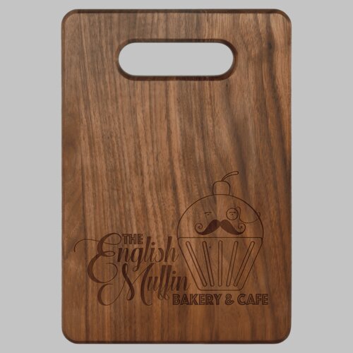 Personalized 9" x 6" Walnut Cutting Board Thumbnail