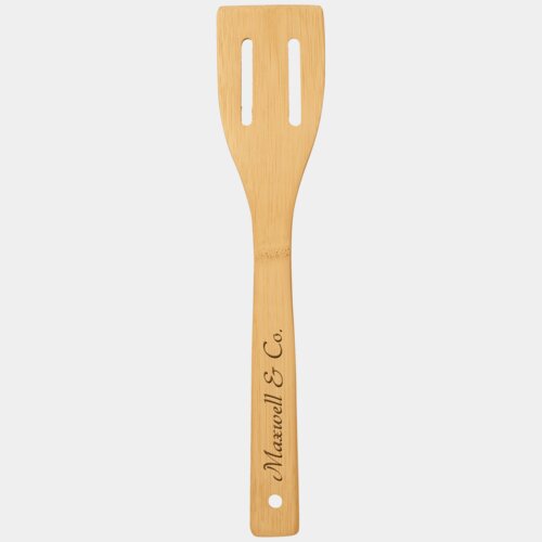 Personalized 12" Bamboo Spatula Thumbnail
