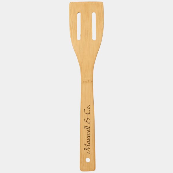 Personalized 12" Bamboo Spatula Thumbnail