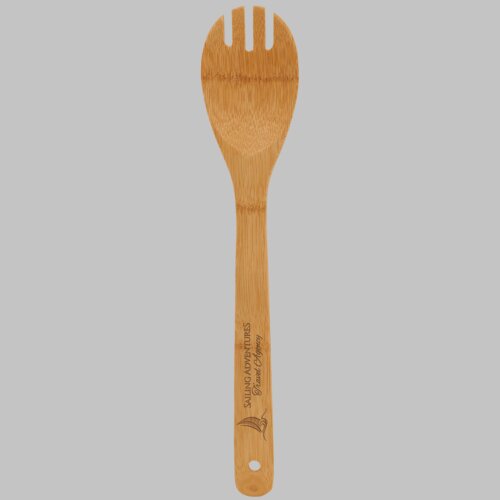 Personalized 12" Bamboo Salad Spork Thumbnail