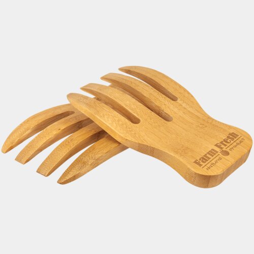 Personalized 6 1/2" Salad Hands Set Thumbnail
