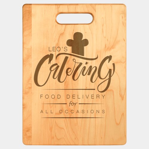Personalized 13 3/4" x 9 3/4" Maple Cutting Board Thumbnail