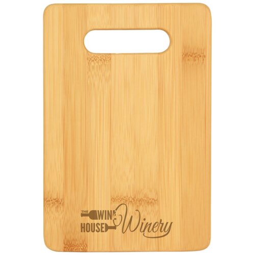 Personalized 9" x 6" Bamboo Bar Cutting Board Thumbnail