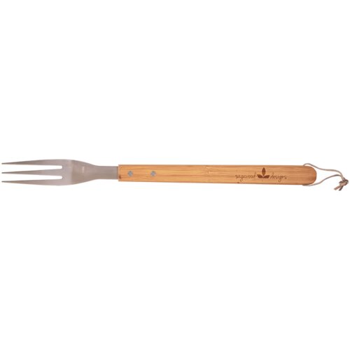 Personalized 16 1/4" Bamboo Barbeque Fork Thumbnail