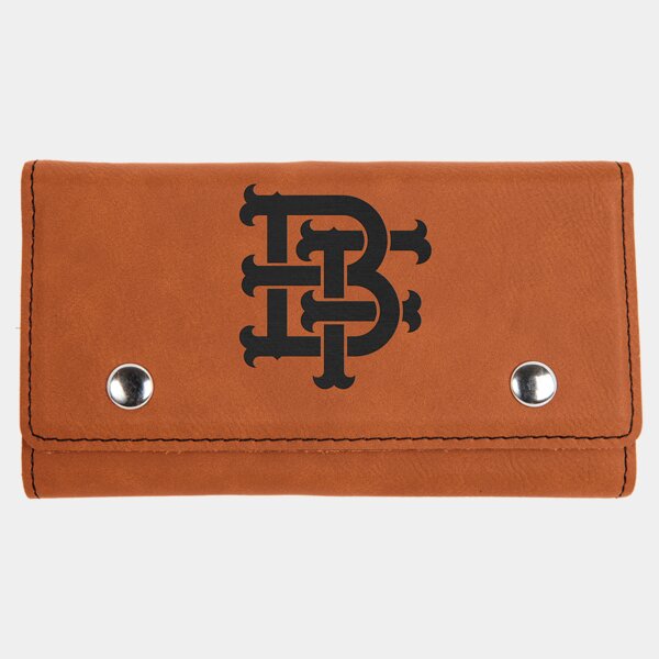 Personalized Rawhide Laserable Leatherette Card & Dice Set Thumbnail