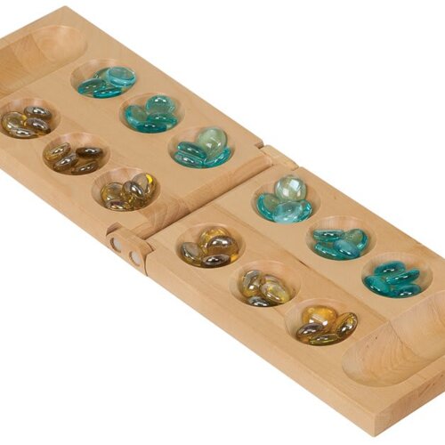 Personalized Wood Mancala Game Gift Set Thumbnail