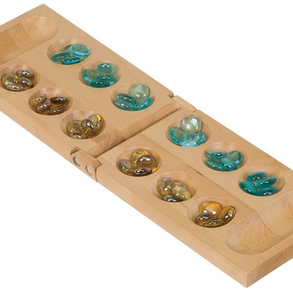 Personalized Wood Mancala Game Gift Set Thumbnail