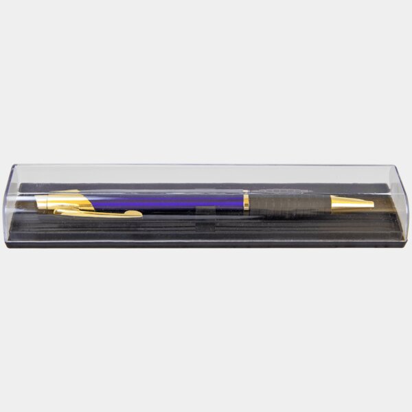 Personalized 6 1/4" x 1 1/4" Narrow Plastic Case (Case only, pen not included) Thumbnail