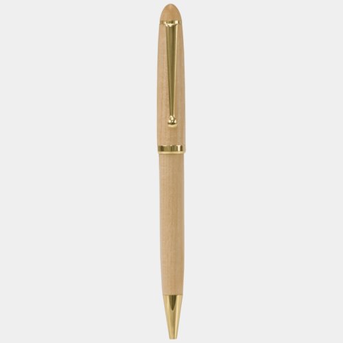 Personalized Wide Maple Ballpoint Pen Thumbnail