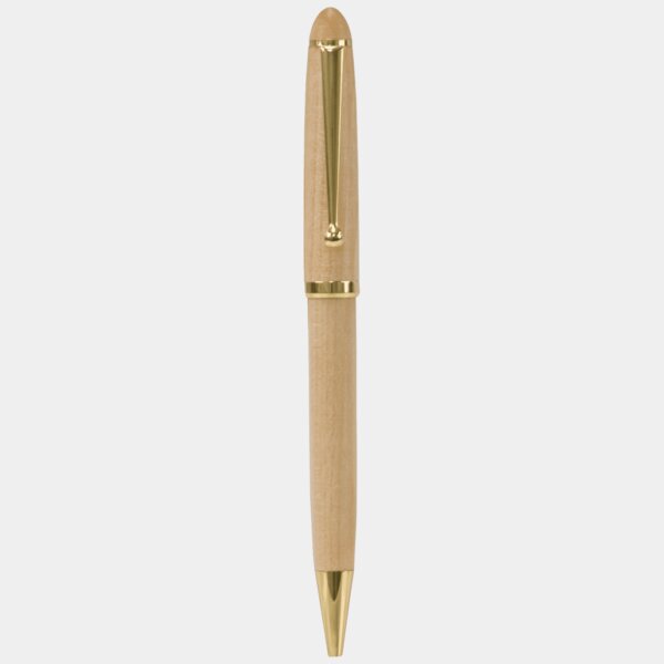 Personalized Wide Maple Ballpoint Pen Thumbnail