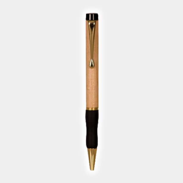 Personalized Wide Maple Pen with Gripper Thumbnail