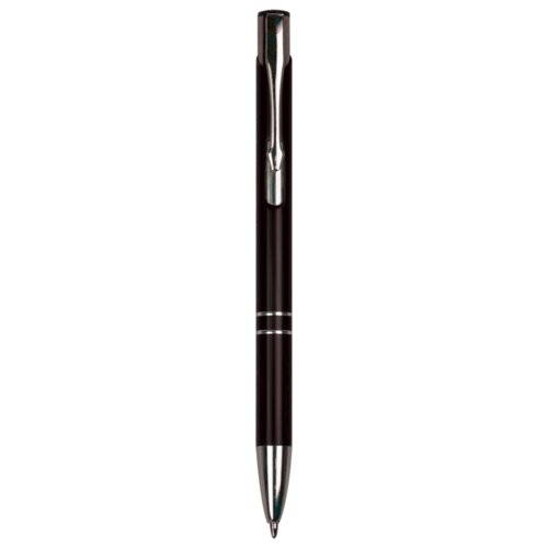 Personalized Black with Silver Trim Laserable Pen Thumbnail