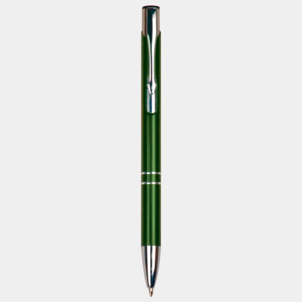 Personalized Green with Silver Trim Laserable Pen Thumbnail