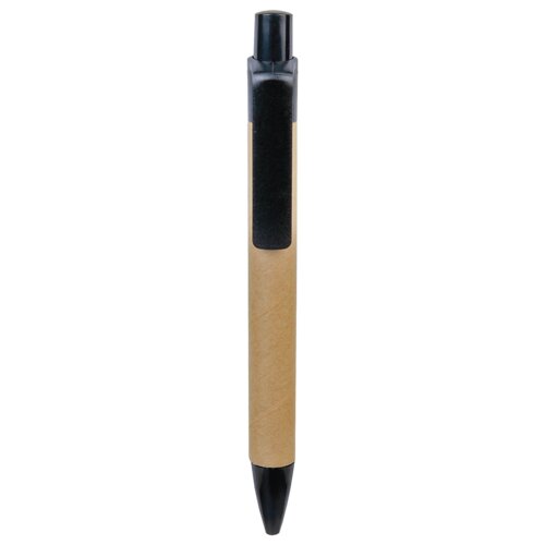 Personalized Recycled Paper Pen with Black Trim Thumbnail