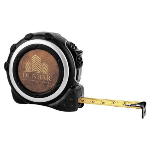 Personalized 16FT Blk/Slv Tape Measure with 1 1/2" Insert Area, 1 Sided-Insert not Included Thumbnail